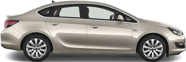 Opel Astra Sedan 1.4 ECOTEC LPG (Gasoline) (17 - 18) 